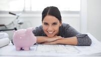 Her company and savings are growing
