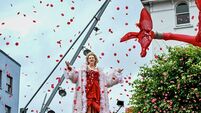 Watch: Cork Midsummer Festival Les Girafes Parade