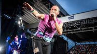 DENMARK-MUSIC-ENTERTAINMENT-COLDPLAY