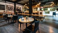 Cozy restaurant for gathering with friends