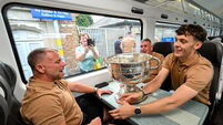 All-Ireland Football Champions Kerry Depart for Kerry