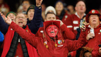 A view of a Lion’s fan ahead of the match 26/7/2025