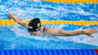 Ellen Walshe on her way to qualifying for the final 30/7/2025