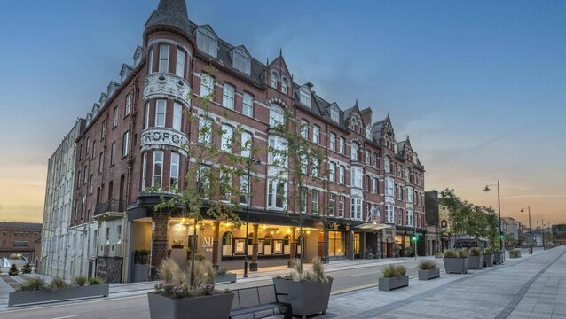 <p>The exterior of Cork's Metropole Hotel</p>