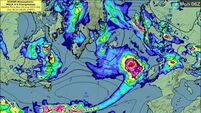 Storm Floris: Strong winds and rain due as Met Éireann issues multiple weather warnings