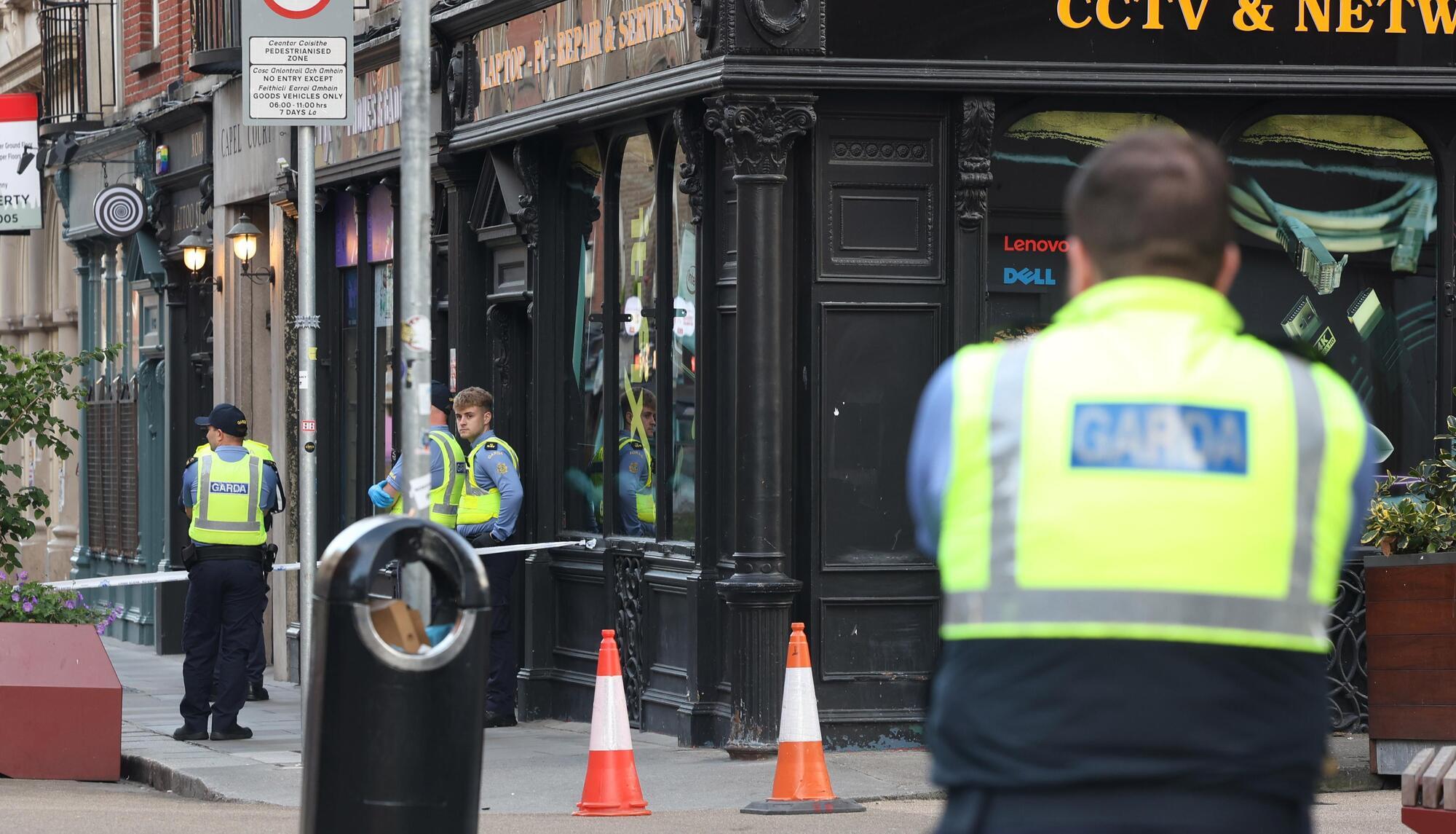 Man charged over Capel Street garda stabbing further remanded in custody