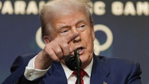 <p>US President Donald Trump could met Vladimir Putin next week, officials said. Picture: AP Photo/Alex Brandon</p>